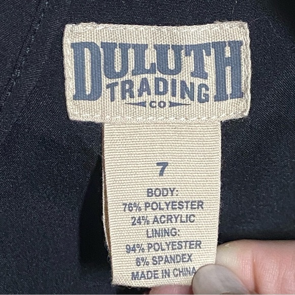 Duluth Trading Childs Sherpa Vest Unisex Sz 7 Excellent - Picture 4 of 4